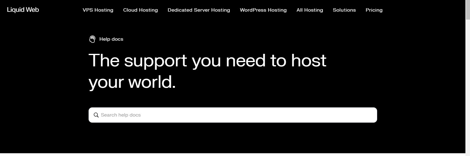 Liquid Web Knowledge Base Support Documentation