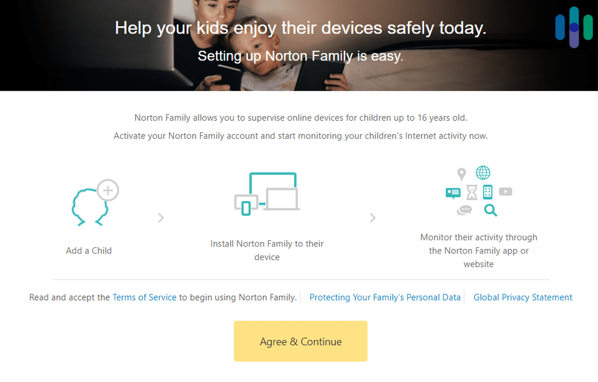 Norton Parental Controls Settings